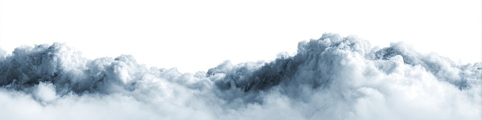 Abstract smoky cloudscapes