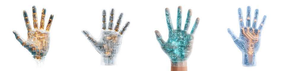 AI Hand Technology: Futuristic Digital Interface Concept