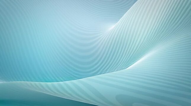 Fond Abstrait Th&eacute;matique Eau avec Vagues Fluides et Reflets Lumineux