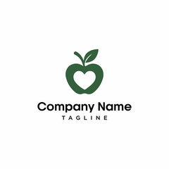 apple love logo vector