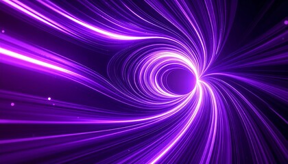 Abstract purple vortex