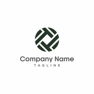 vector logo of initials TT
