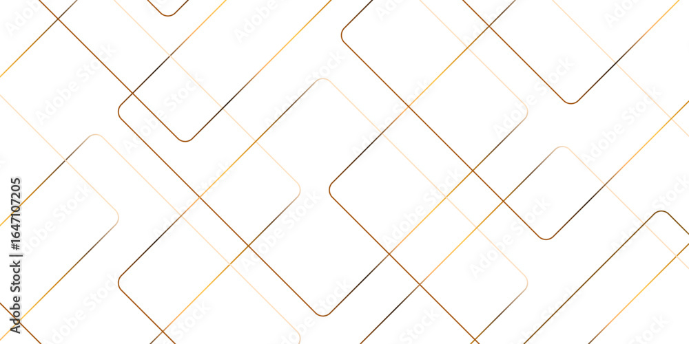 Aufkleber modern minimal and clean white gold background with realistic line wave geometric circle shape, abst