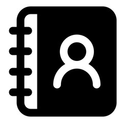 Contact Book Icon Person Profile