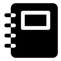Spiral Notebook Icon