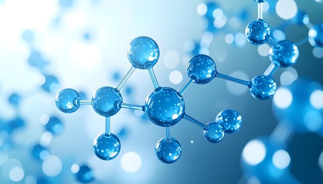 Abstract scientific molecular structure (1)