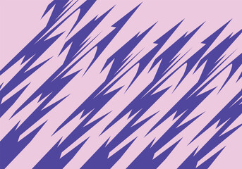 Raw Geometric Spike Burst Abstract Seamless Pattern