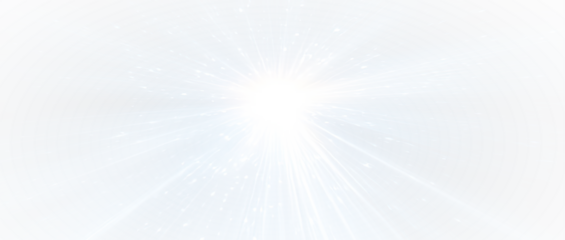 Isolated Sun Ray PNG with Transparent Glow