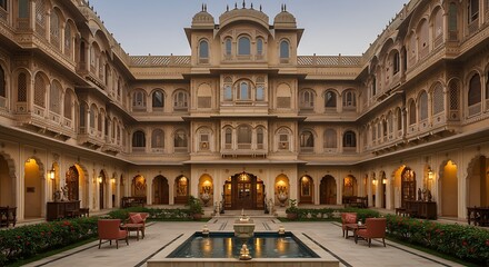 Heritage haveli with contemporary finishes in India