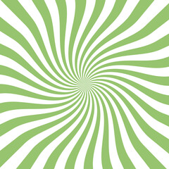 Dynamic light green spiral background for modern designs and vibrant presentations or refreshing springtime concepts