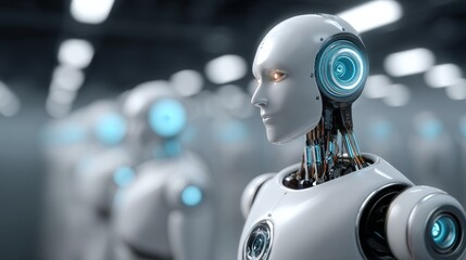 Surveillance camera ai system scanning crowds in urban environments for enhanced public safety and monitoring