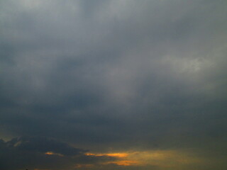 Background color of the sky in the morning