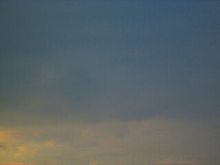 Background color of the sky in the morning