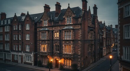 Fototapeta premium Luxury living spaces: victorian design perspective