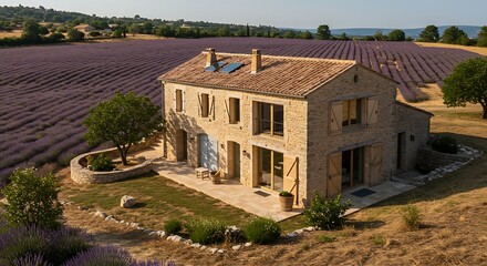 Provence farmhouse blending tradition with modern design in France showcasing modern elegance