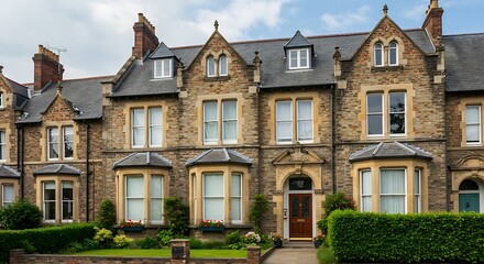 Fototapeta premium Luxury living spaces: victorian design perspective