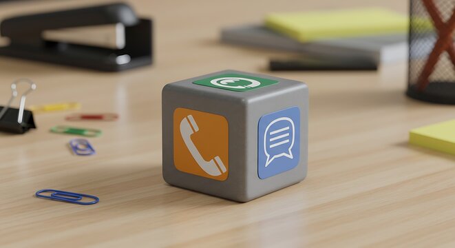 Simplified Communication: A Symbolic Office Cube