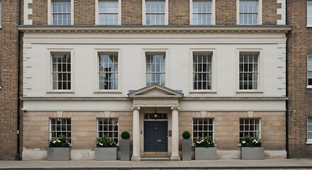 Obraz premium Contemporary architecture inspired by georgian lifestyle