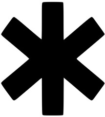 Obraz premium Asterisk