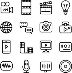 business icons set