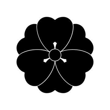片喰紋・八重片喰（やえかたばみ）