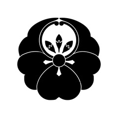 片喰紋・浮線片喰（ふせんかたばみ）