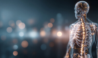 ANATOMÍA HUMANA DIGITAL SIMPLIFICADA CON RESPLANDOR