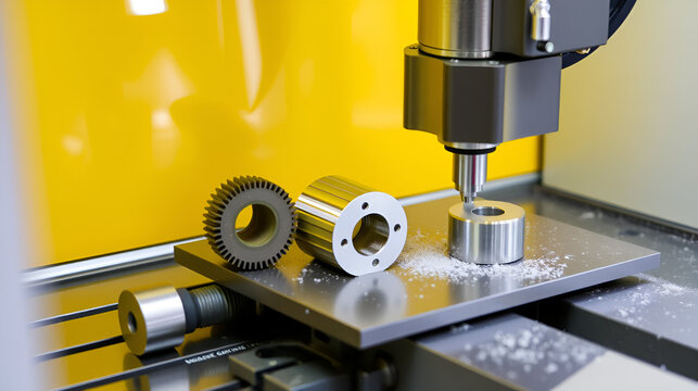 CNC milling machine parts