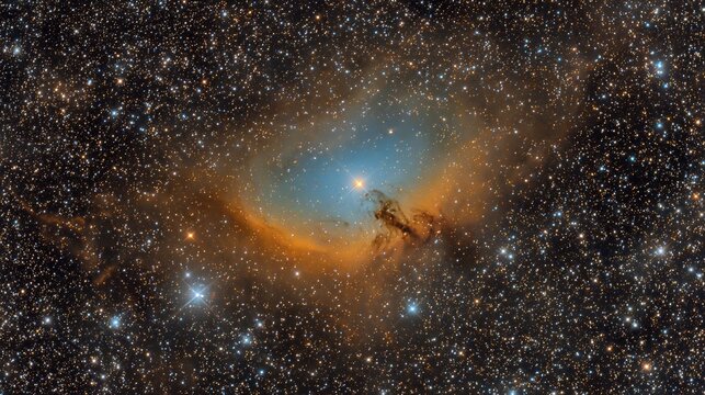 NEBULOSA CENTAURUS A: IMMAGINE A RAGGI HDR
