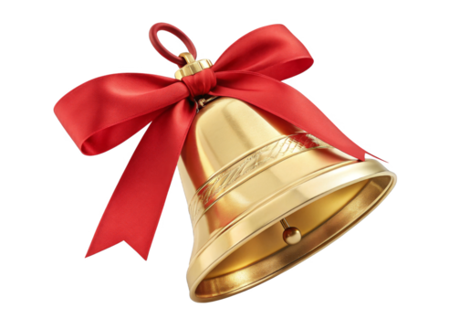  Jingle Bells isolated on a transparent background.	