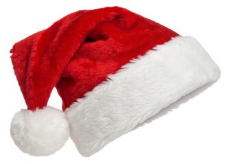  Santa hat isolated on a transparent background.	