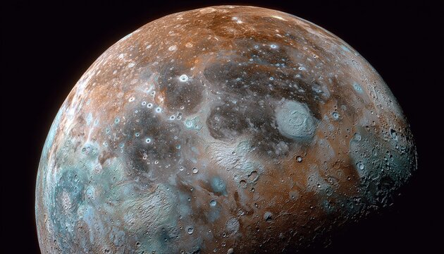 GANIMEDE: SUPERFICIE LUNARE IN ALTA DEFINIZIONE