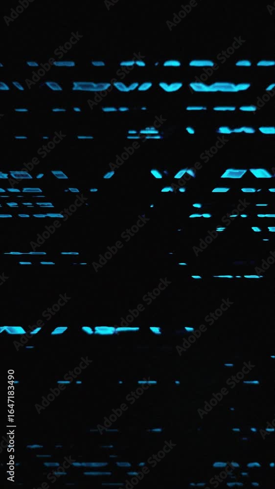 Poster fluid abstract animation on a blue backdrop creates a captivating atmosphere with its dynamic shapes