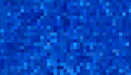 Blue Pixelated Abstract Background. (6)