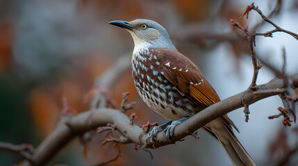 Birds on tree branches