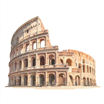 vector Colosseum in Rome