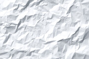 Obraz premium Crumpled white paper texture (5)