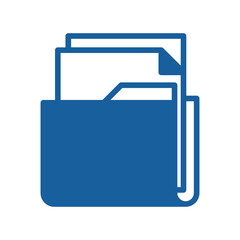 Document and folder icon