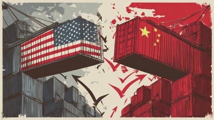 Us-china trade tensions economic showdown and global impact on the industrial environment