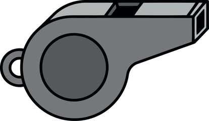 Sports referee whistle coaching tool