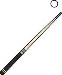 Magic wand with sparkle effect