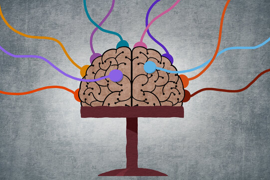 Illustration of artificial intelligence concept