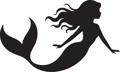 Mermaid Svg Bundle, Mermaid Clipart, Mermaid SIlhouette, Mermaid Cut File For Circut, Mermaid Vector, Princess Svg, Ariel Clipart, Ariel Svg