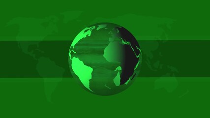 international news background animation. Digital world news background animation, Green color 3d rotated earth technology news animated. global earth rotating digital world breaking news Studio - Powered by Adobe
