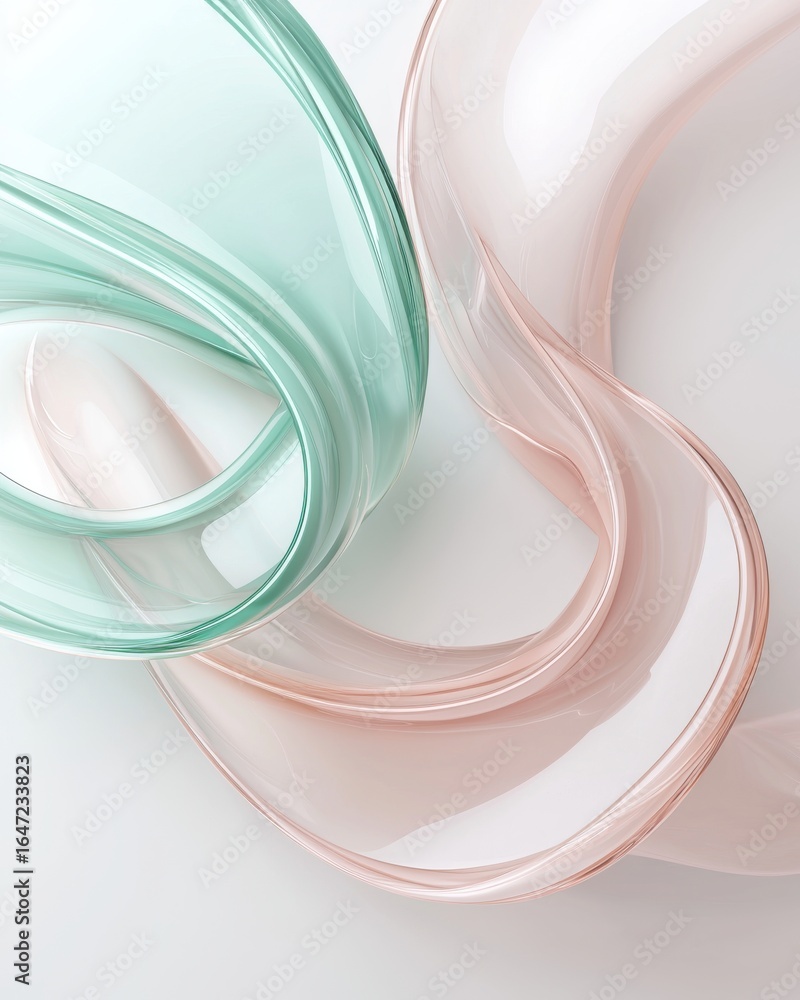 Poster abstract flowing pastel shapes background abstract background pastel texture pattern shape gradient 