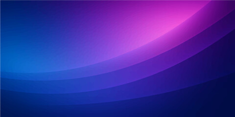 Abstract flowing purple and blue light waves with glowing lines create a dynamic art pattern