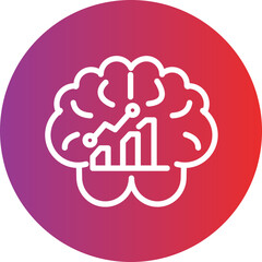 Business Intelligence vector icon style