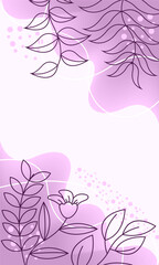  flower in soft beige background