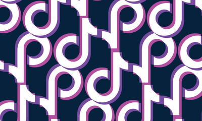 Stylised Musical Note Background