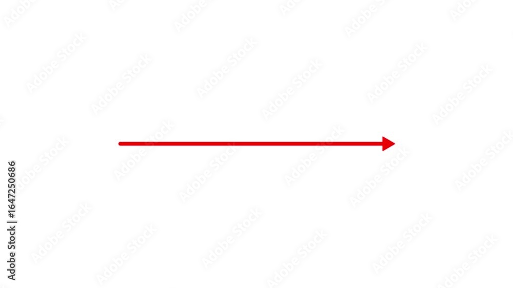 Poster creative graph arrow chart right flat arrow. growth arrow and graph chart, business line arrow, impr